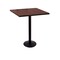Holland Bar Stool Co 36" 214 Black Table, 30" x 30" Square Top 214-1636BW30SQ - alternate 2